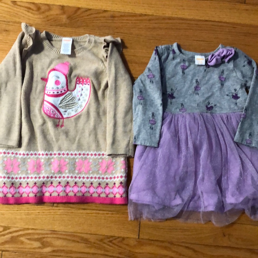 Gymboree dresses 18-24 and 2T